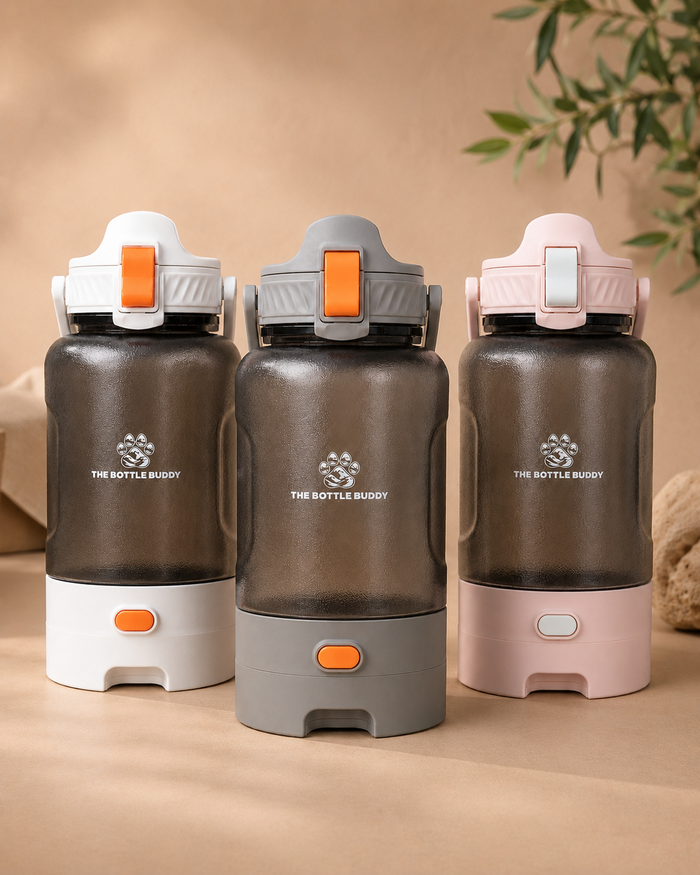 The Bottle Buddy™ - 2-in-1 Dog & Owner Water Bottle