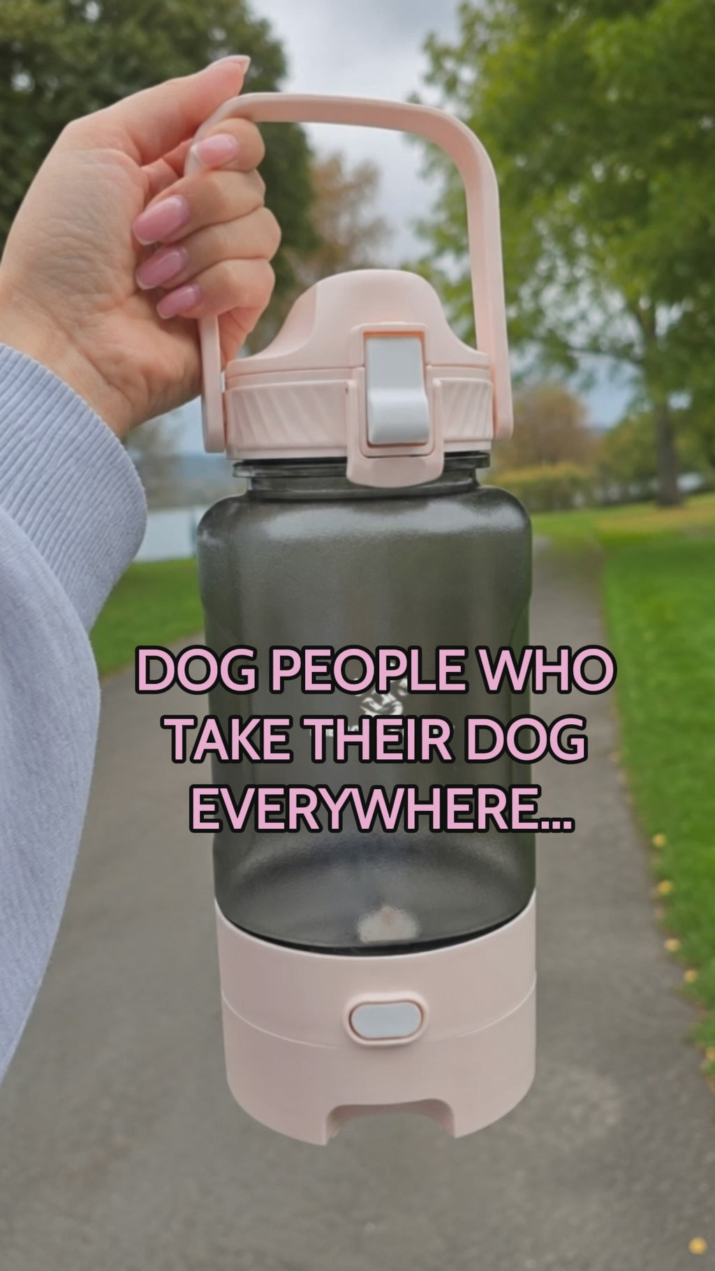 The Bottle Buddy™ – 1.5L Dog & Human Water Bottle